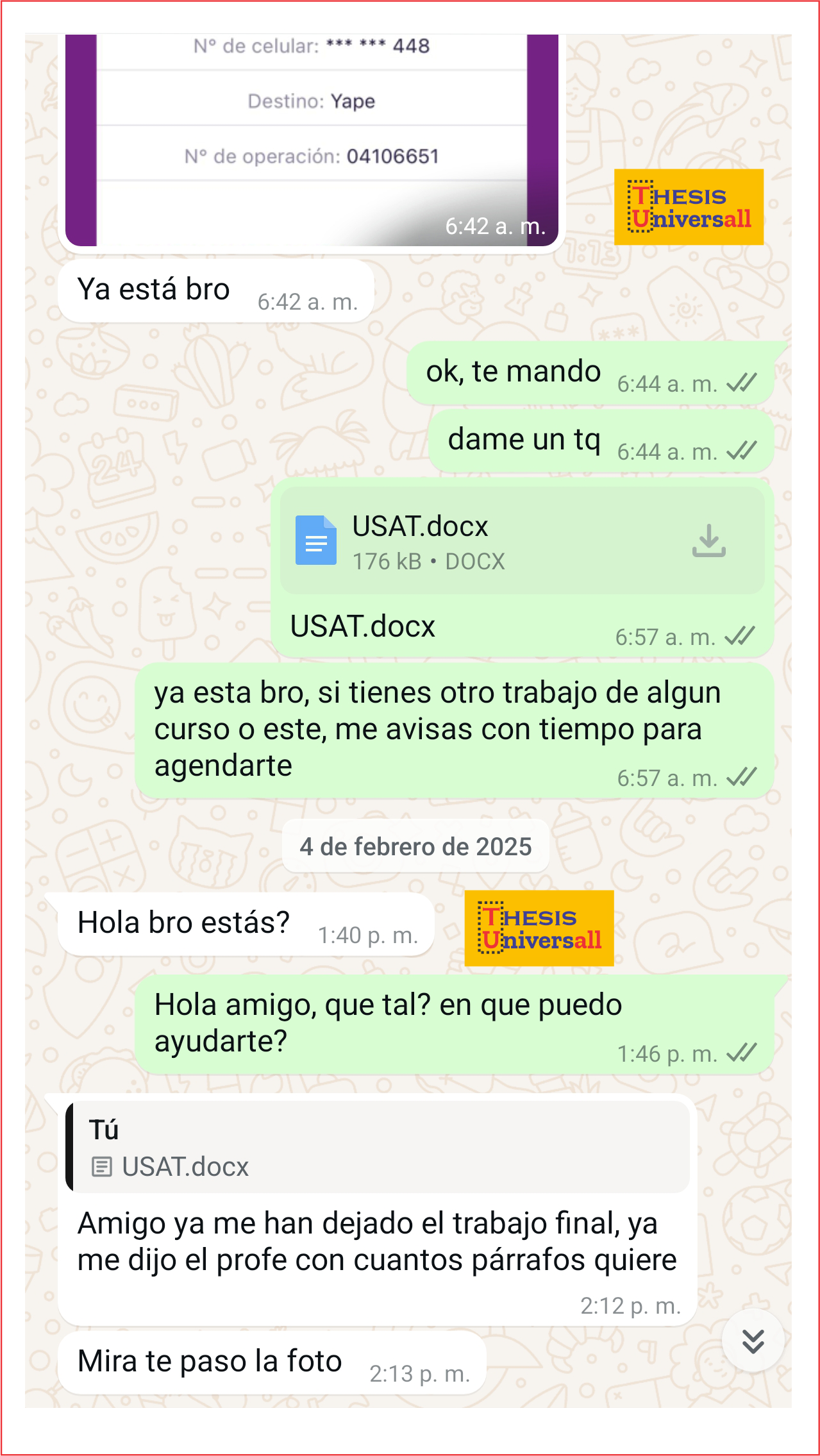 Testimonio de cliente